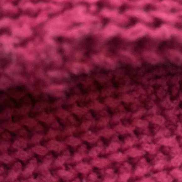 Vintage two one two- chunky yred cable knit oversized sweater OS - Picture 10 of 11